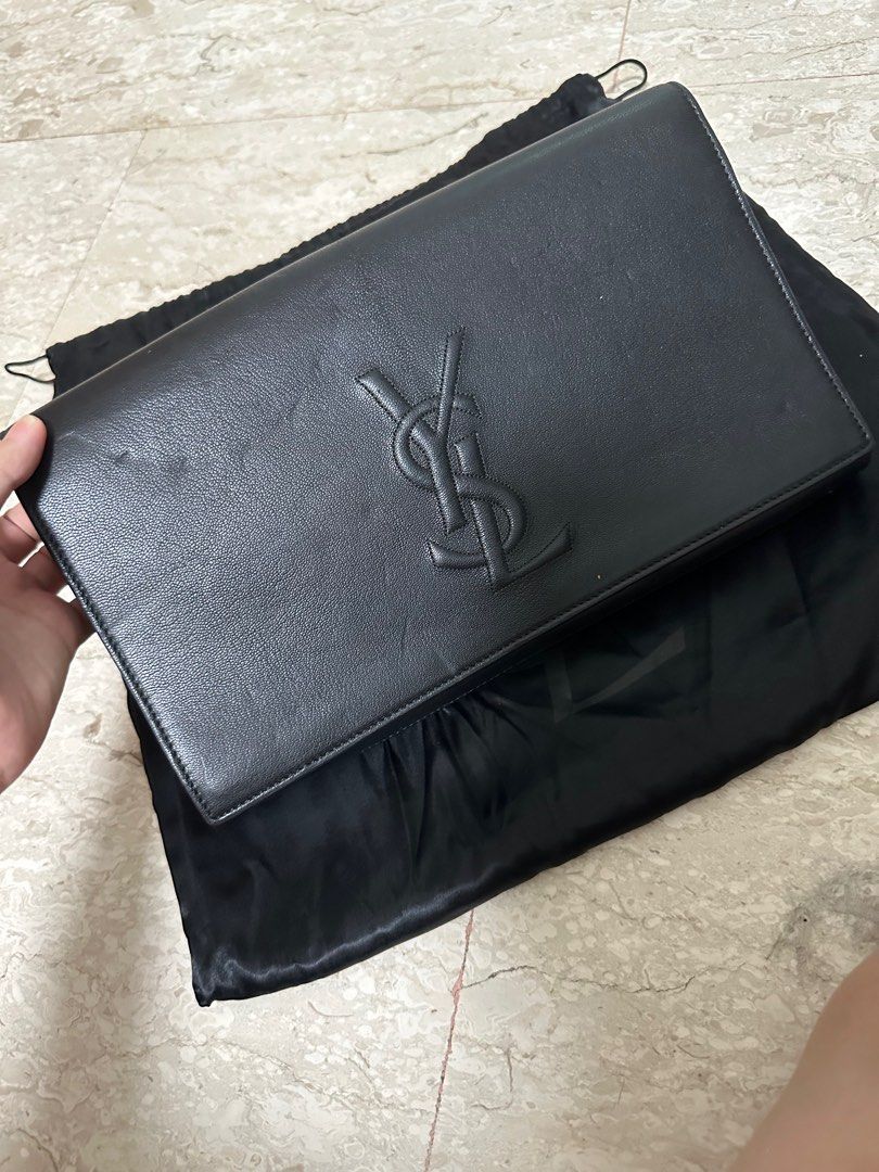 YSL clutch with dustbag Luxury Bags Wallets on Carousell