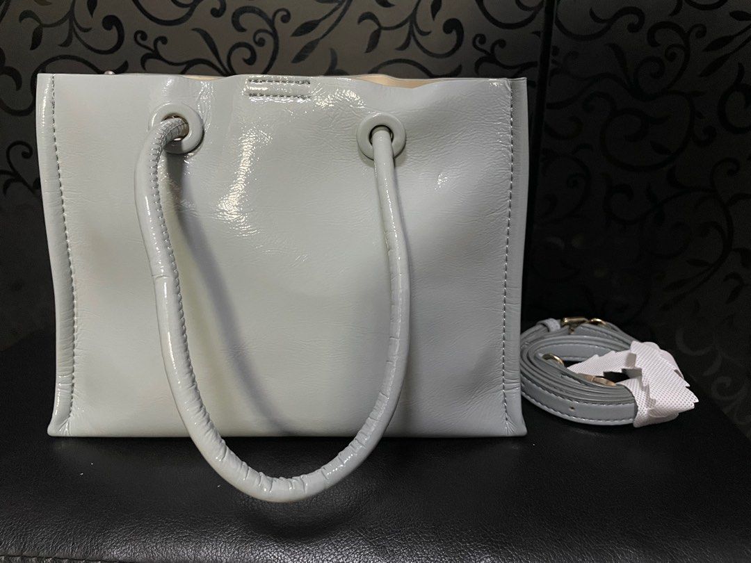 Zara minimalist mini clearance tote bag