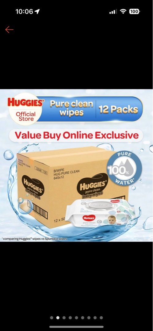Huggies 11 cheap pack wipes