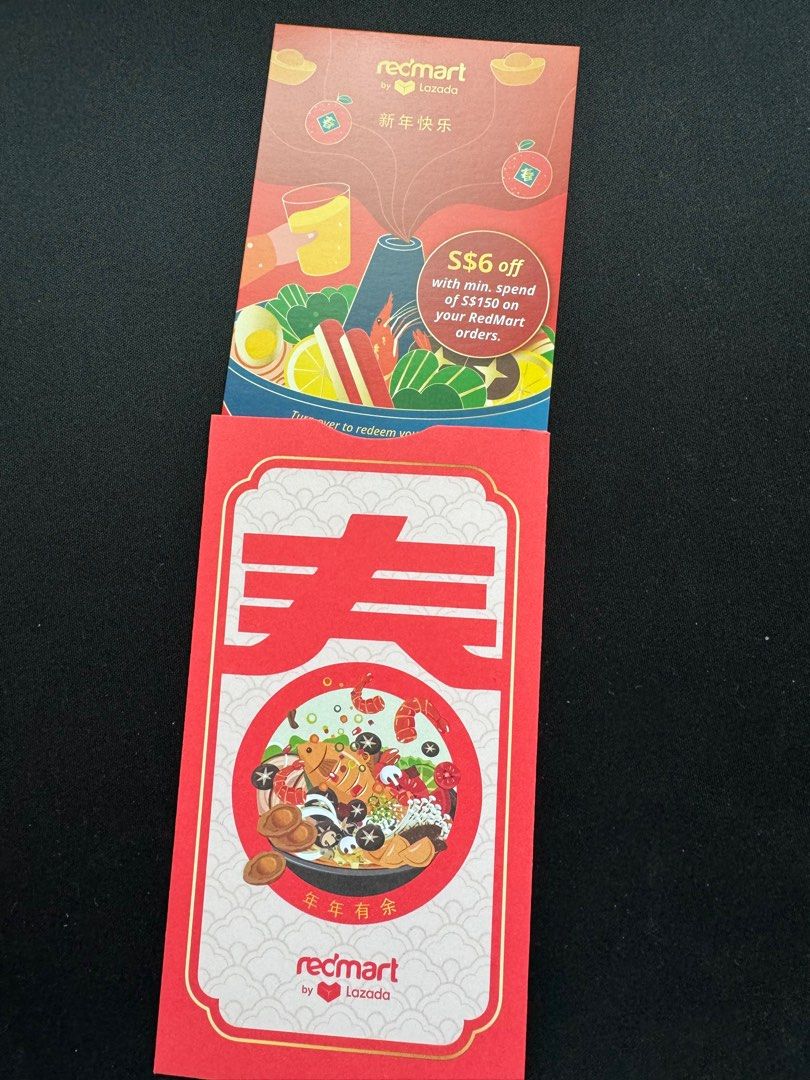 Redmart Code 2024 Redmart QR code Red Packets, Hobbies & Toys, Stationery & Craft ...
