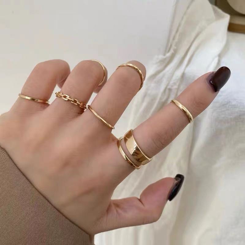 Dainty sale ring set