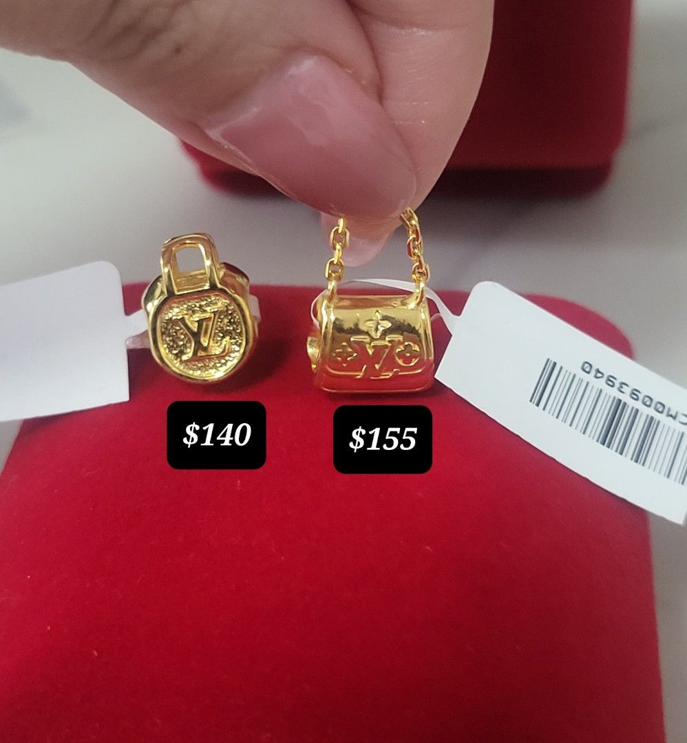 Pandora lv charm hot sale