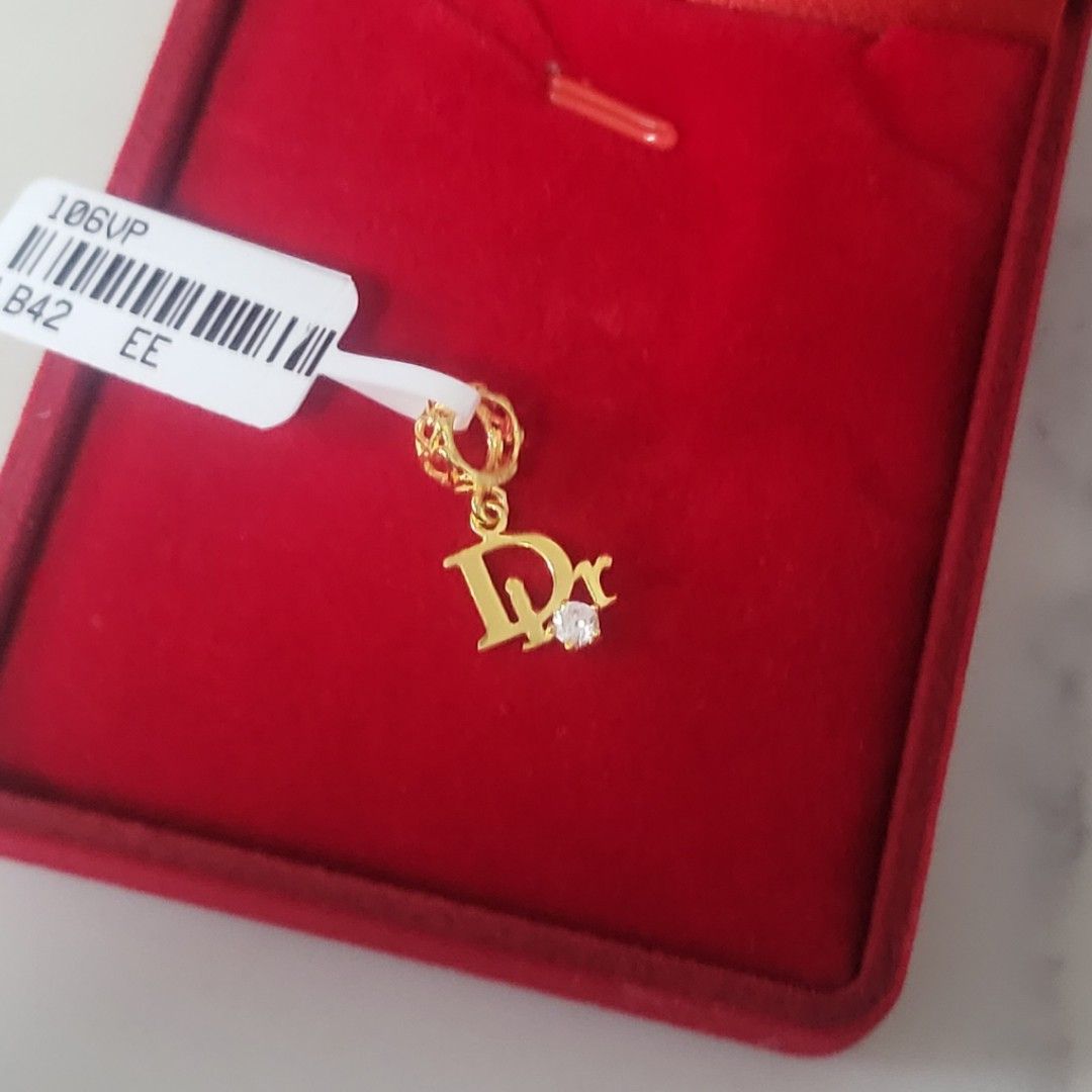 Gold discount pendant pandora