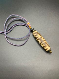 罕有「開光加持」- 100%天然料器蓮師法器眼天珠  (來自西藏已加持) For Fortune64234003706627110