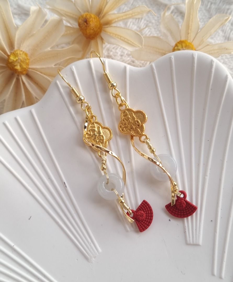 Real gold cheap earring hooks