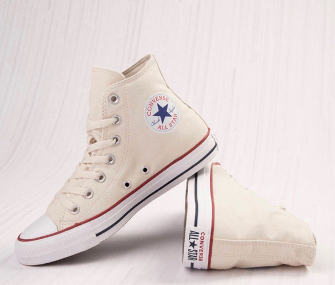 AUTHENTIC CONVERSE CHUCK TAYLOR HIGH CUT NATURAL IVORY US11