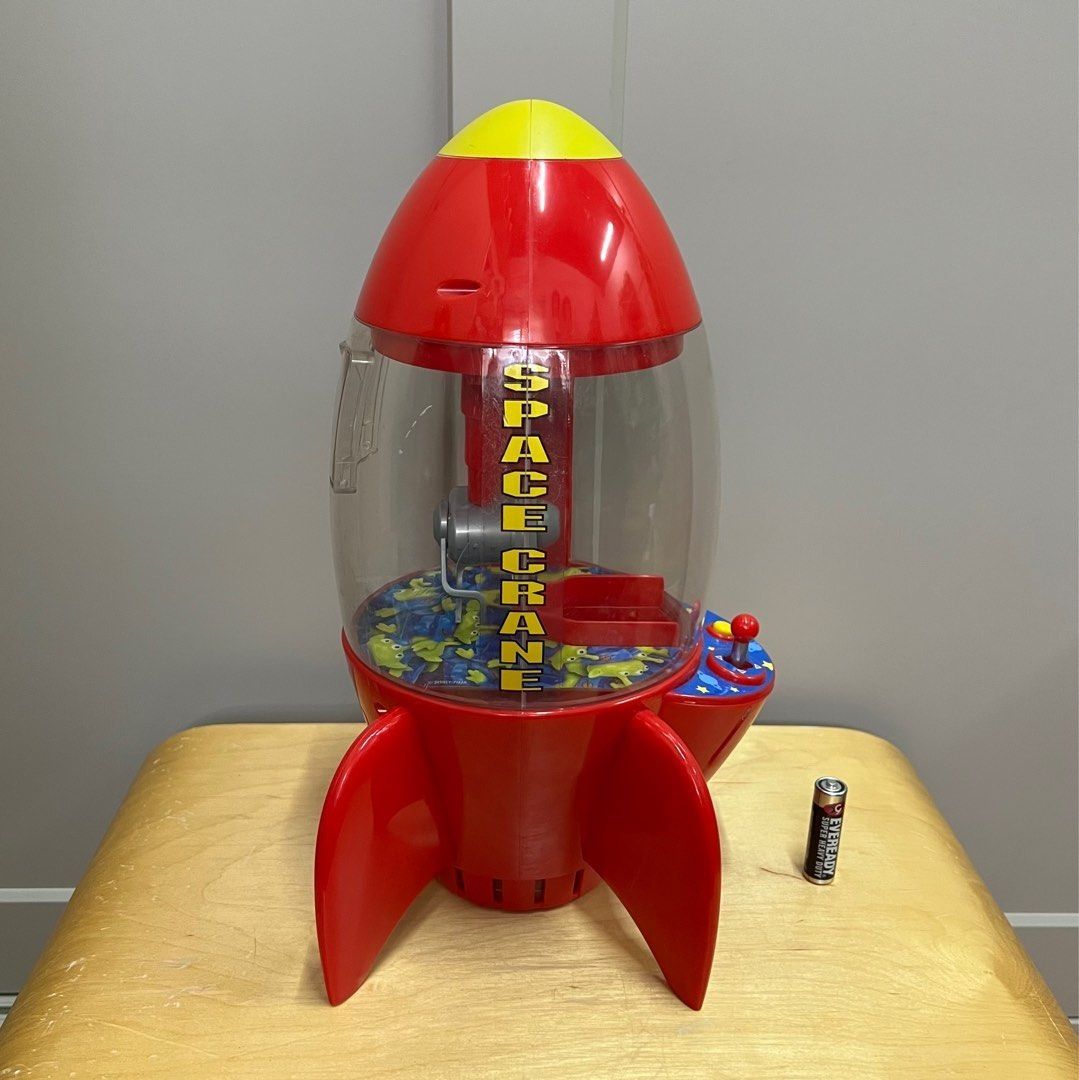 Disney Store Toy Story Pizza Planet Rocket Space Crane The