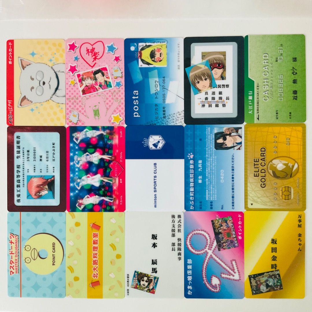 銀魂Ginparo Card Collection 膠卡絕版角色卡歡迎交換, 興趣及遊戲