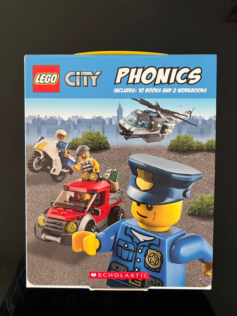 Lego city phonics box set clearance