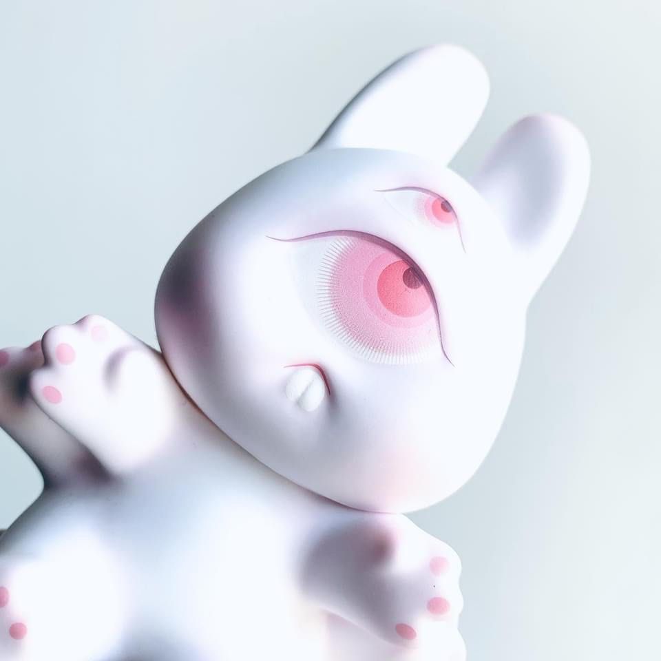 ABAO x Unbox RAABBIT兔兔子 一期 粉色 軟膠玩具 獨立玩具品牌 設計師玩具 ソフビ Sofubi 搪膠玩具