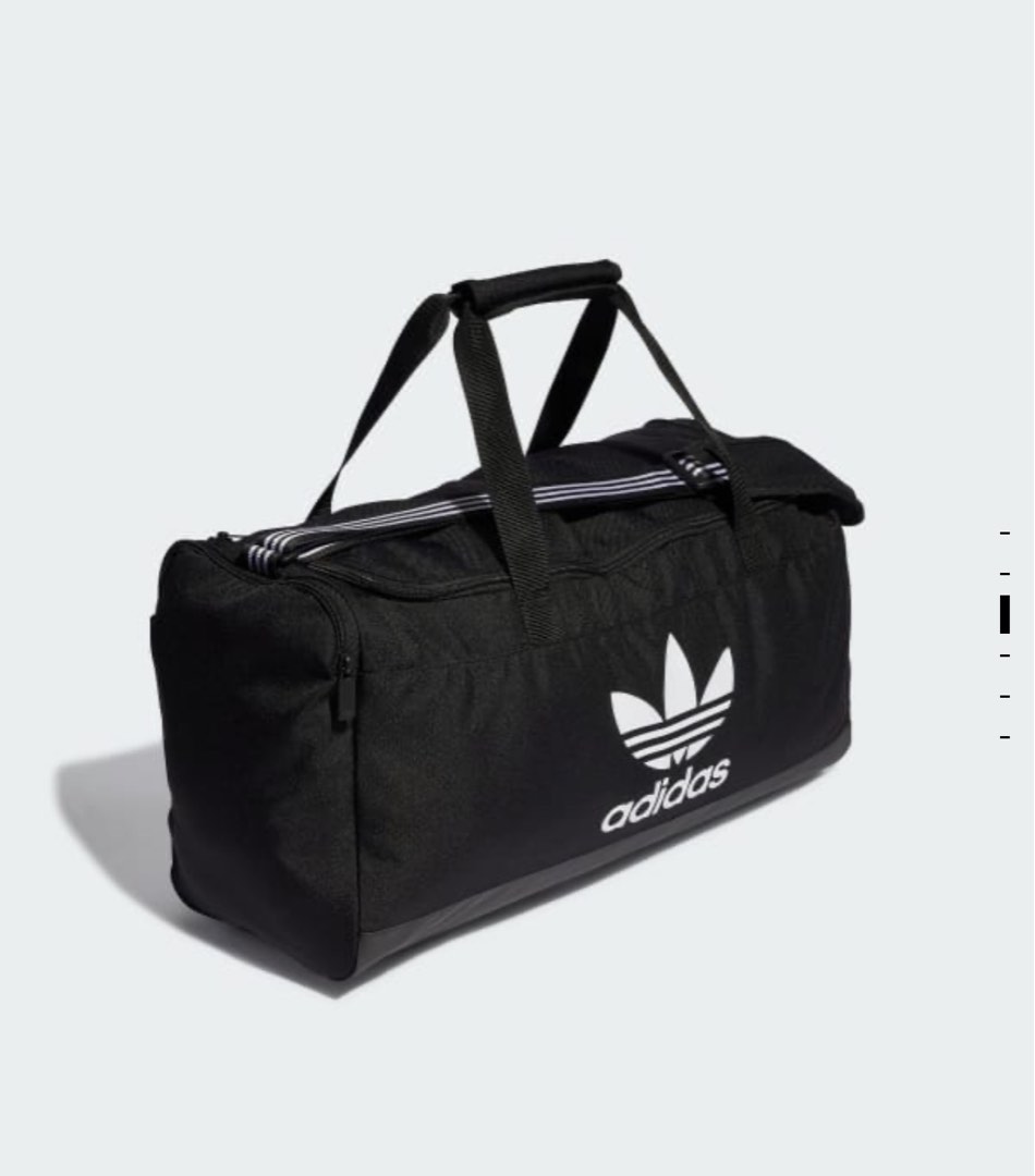 Adidas duffel bag big Men s Fashion Bags Briefcases on Carousell