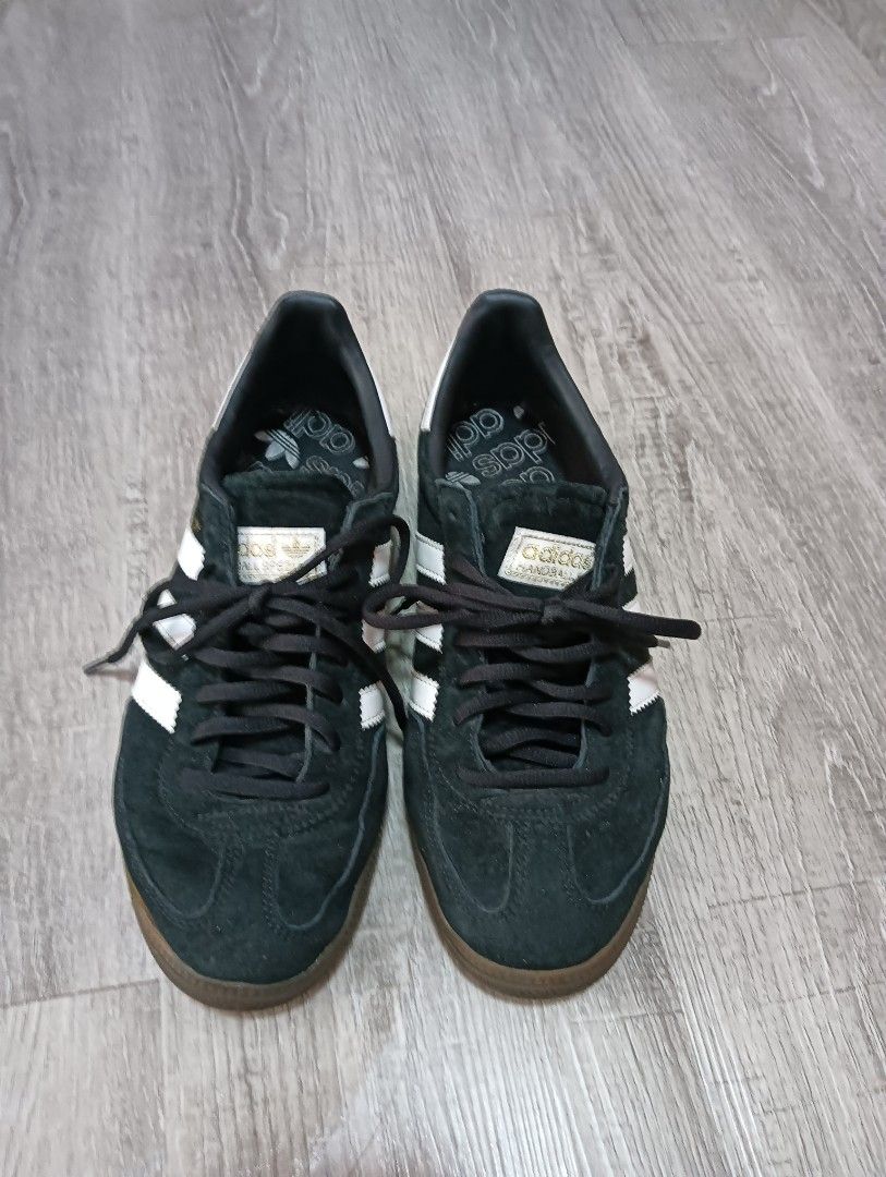 black suede adidas