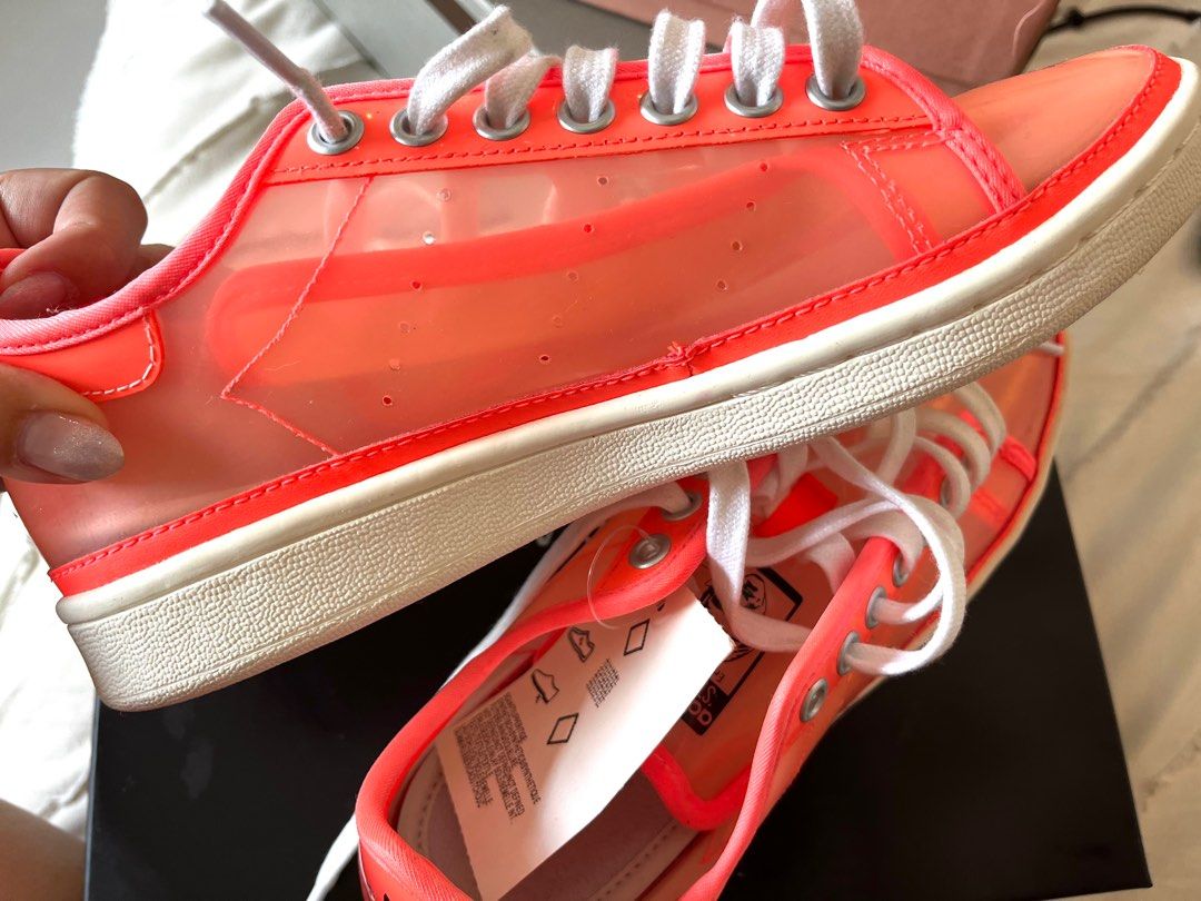 Stan smith neon orange deals