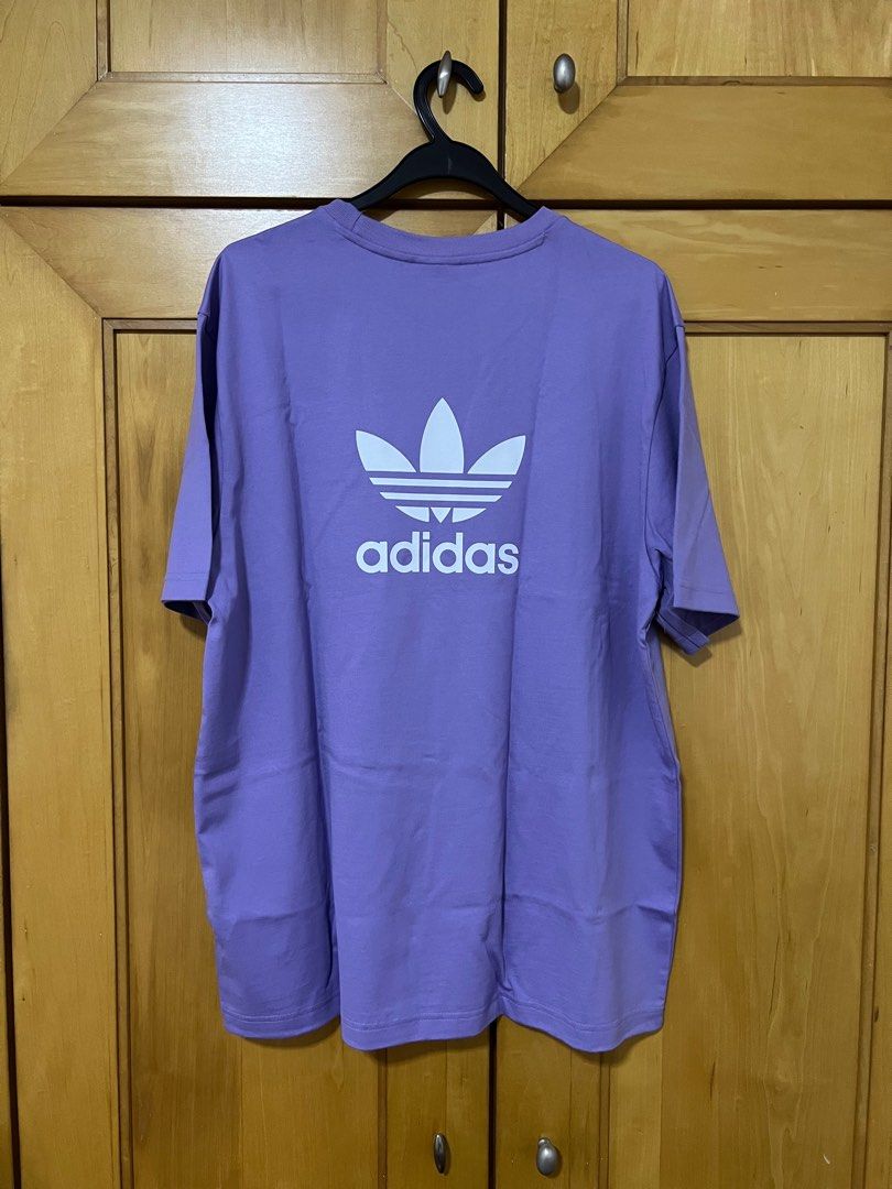 Purple on sale adidas shirt