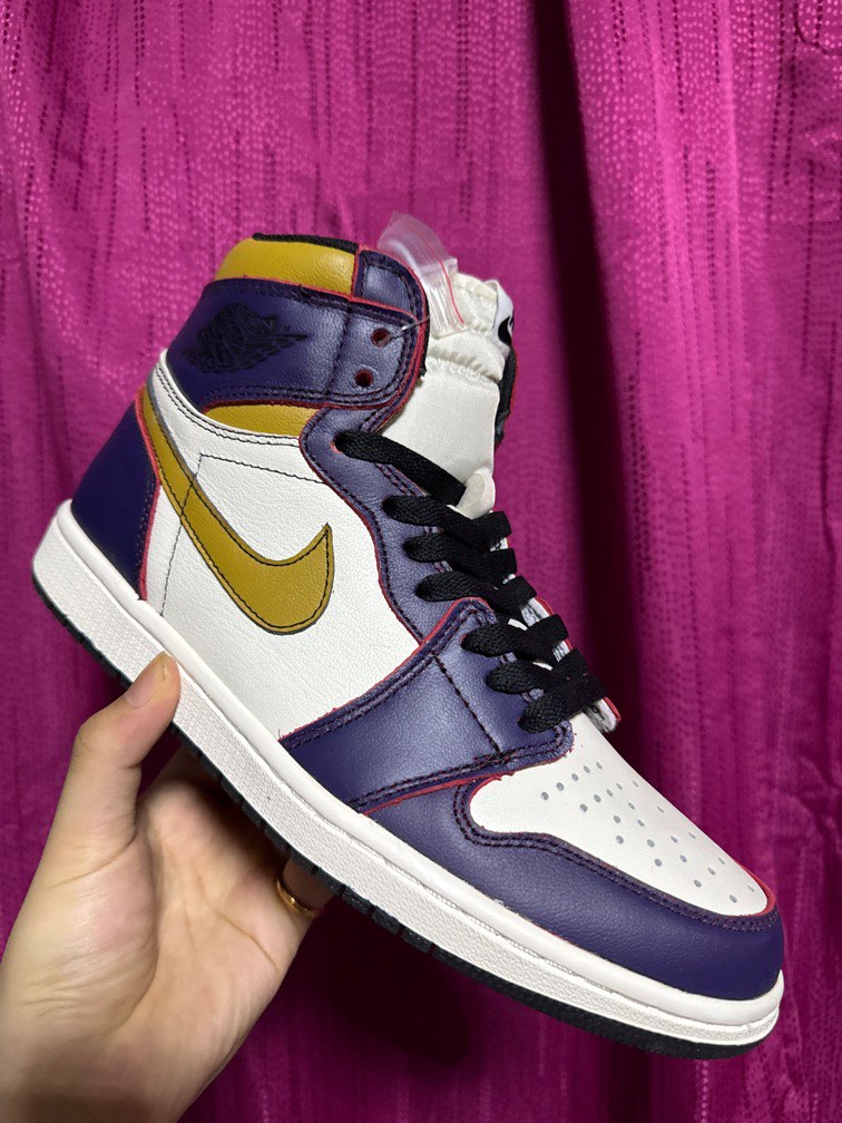Air Jordan 1 LA to Chicago US 9 Men s Fashion Footwear Sneakers on Carousell