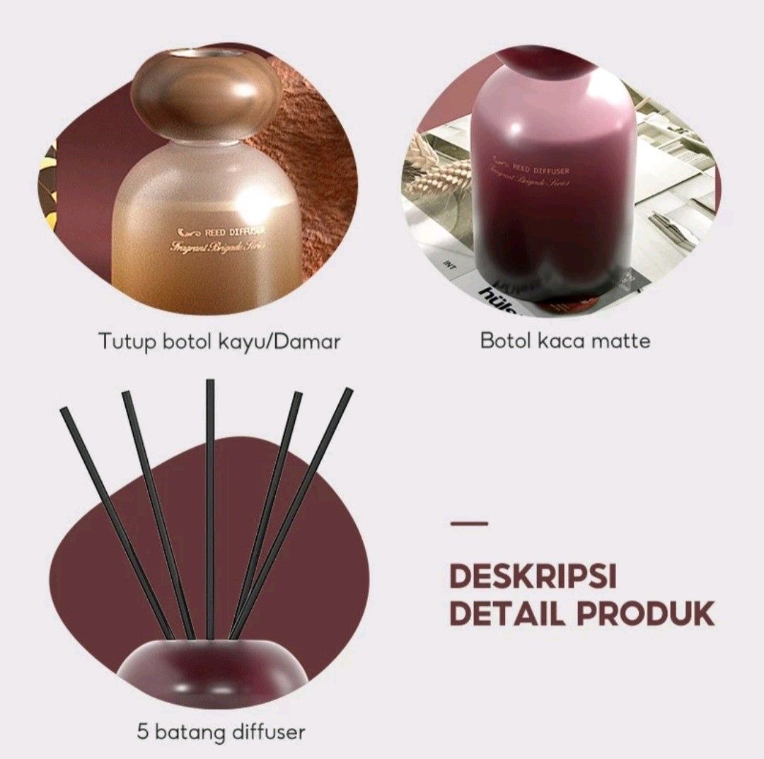 Alba Sol Reed Diffuser SAKURA, Kesehatan & Kecantikan, Parfum, Kuku ...