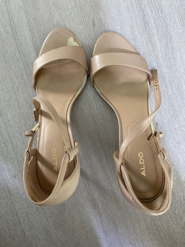 Aldo discount nude sandals