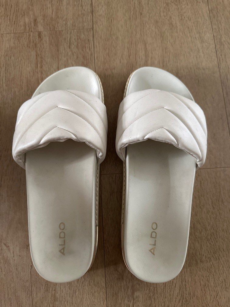 Aldo clearance silver sandals