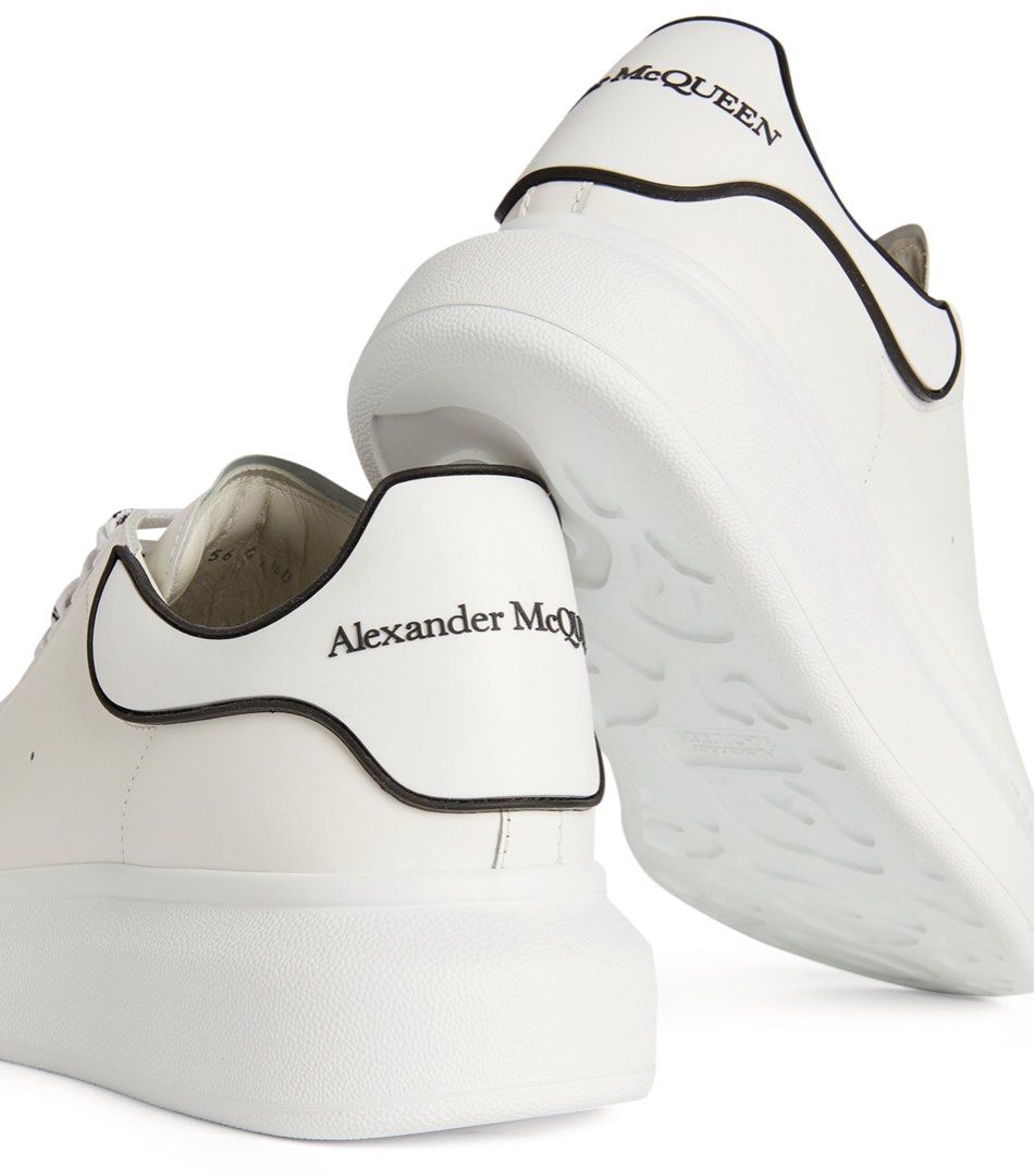 ALEXANDER MCQUEEN Leather Oversized Sneakers Men s Fashion