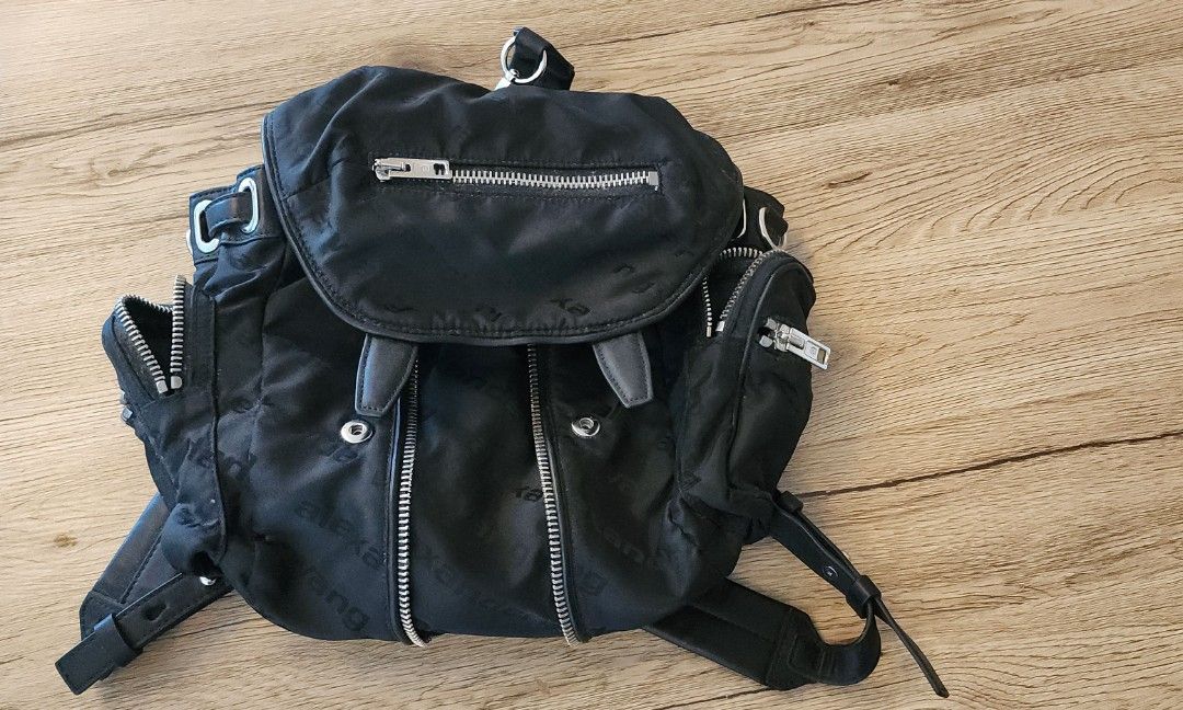 Alexander wang monogram Marti backpack bag