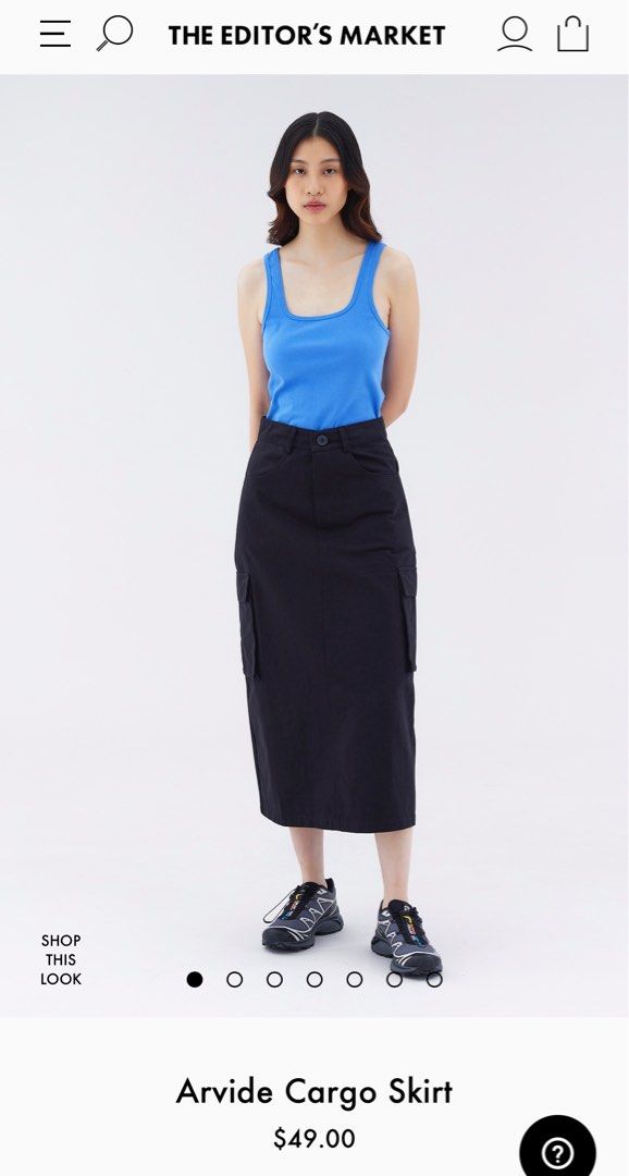 Cargo top skirt xs