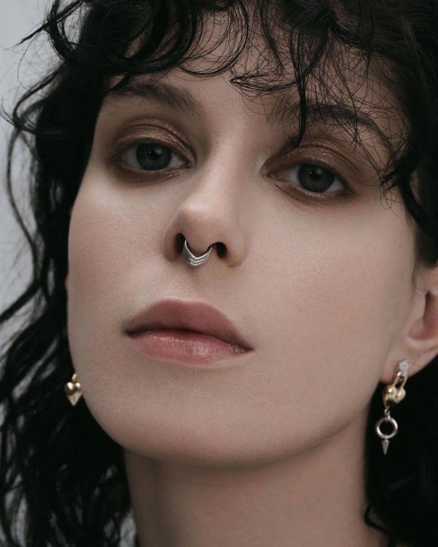 Ask Embla Valerian Teardrop Septum Clicker