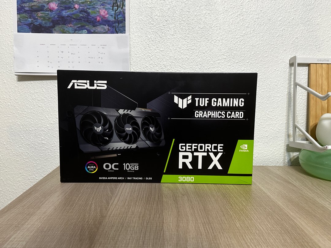 Asus tuf gaming rtx 3080 nvidia gpu graphics card, Computers & Tech ...
