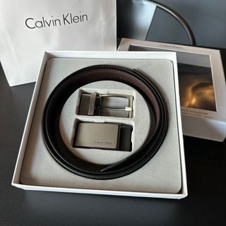 Authentic Calvin Klein Bucket Reversible Belt ✨