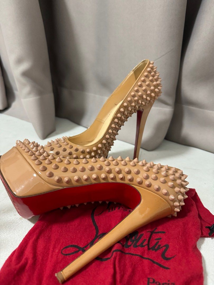 Authentic Christian Louboutin Heels Women s Fashion Footwear