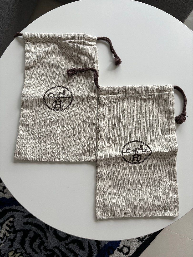 Authentic hermes dust discount bag