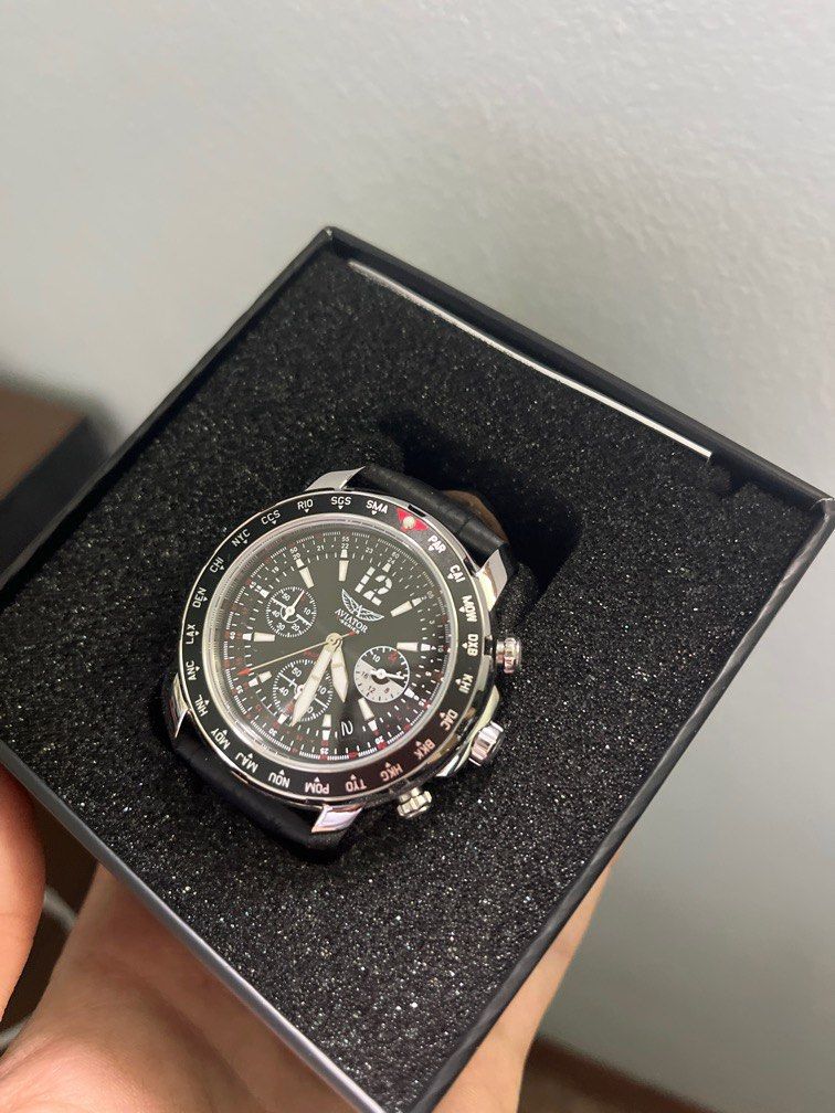 Safra outlet aviator watch