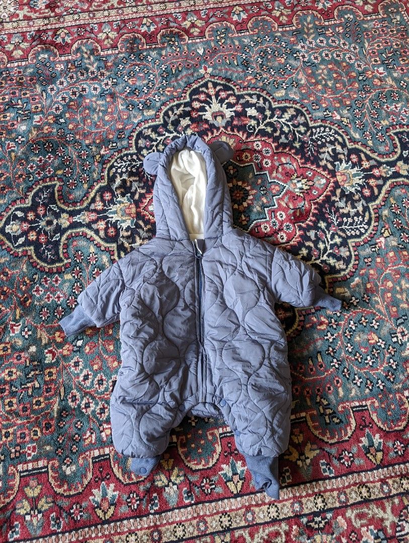 Baby puffer jacket onesie suit with hood Babies Kids Babies