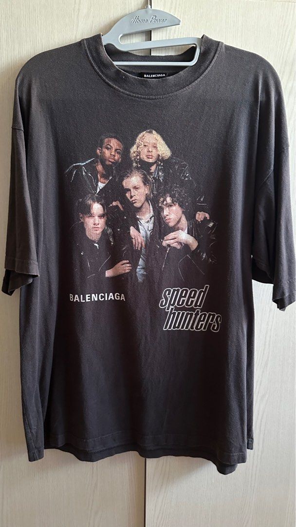Balenciaga Speedhunters Tee Charcoal