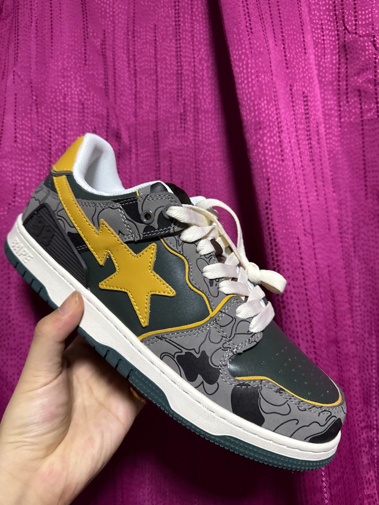 Bapesta US 9.5 Men s Fashion Footwear Sneakers on Carousell