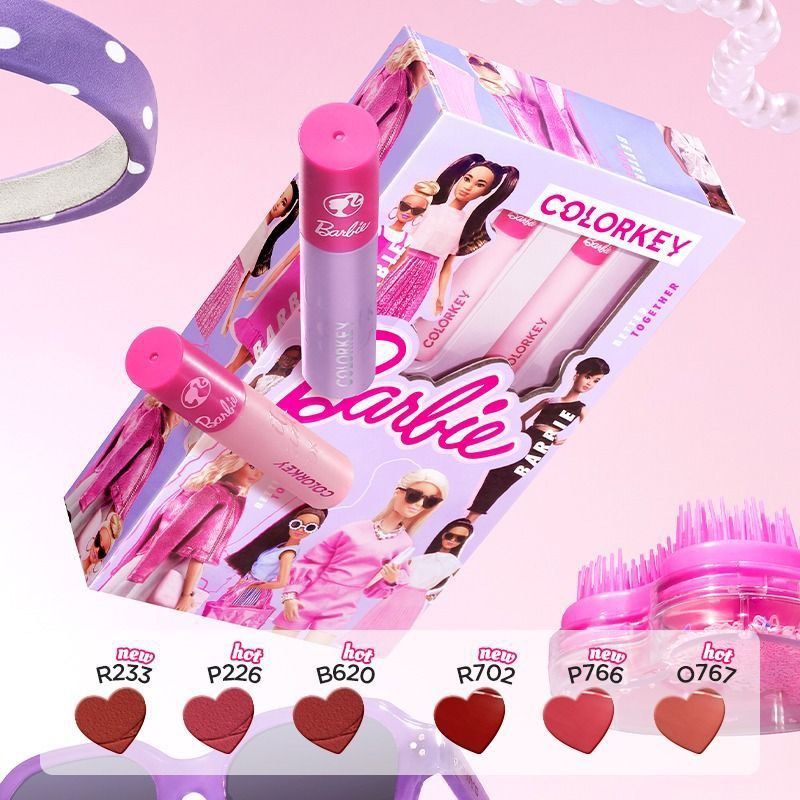 Barbie on sale lipstick set