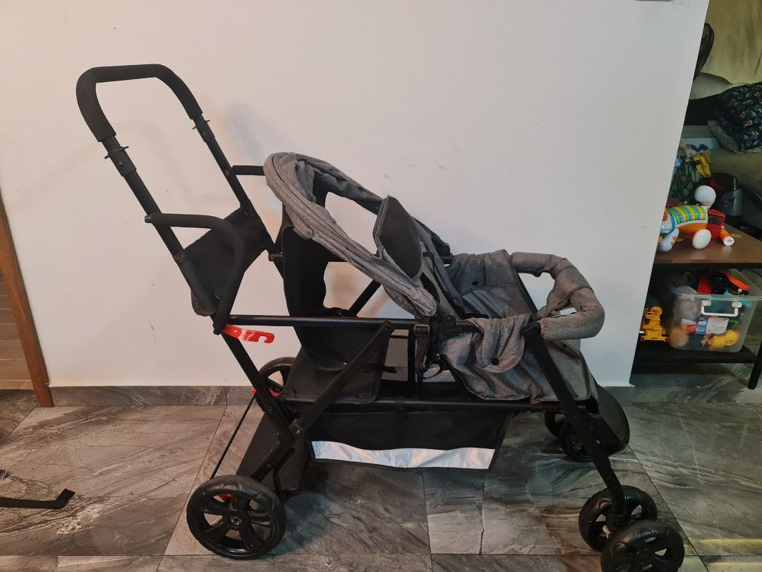 Used double shop stroller