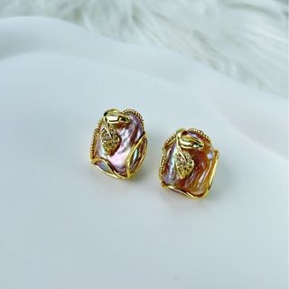 Affordable clearance pearl earrings