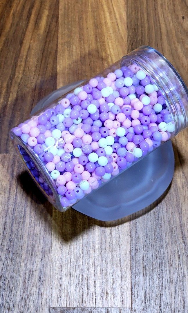 Purple beads hot sale