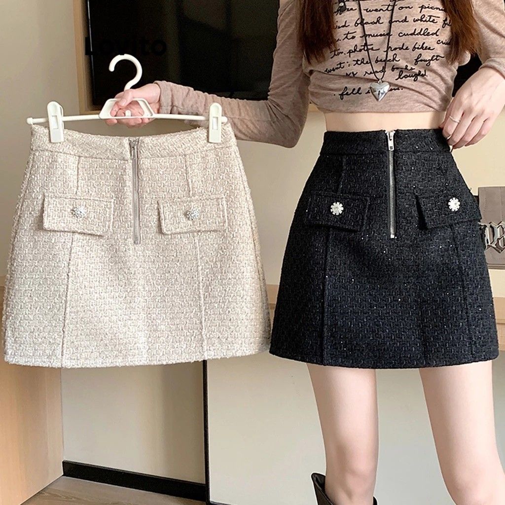 Bodycon skirt with hotsell zipper