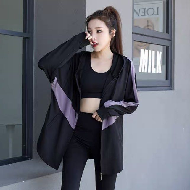 Purple activewear clearance jacket