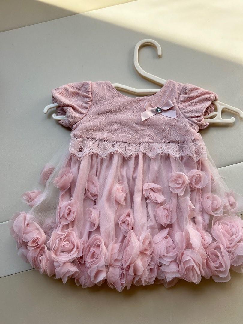 Blueberi Boulevard Roses Dress Babies Kids Babies Kids