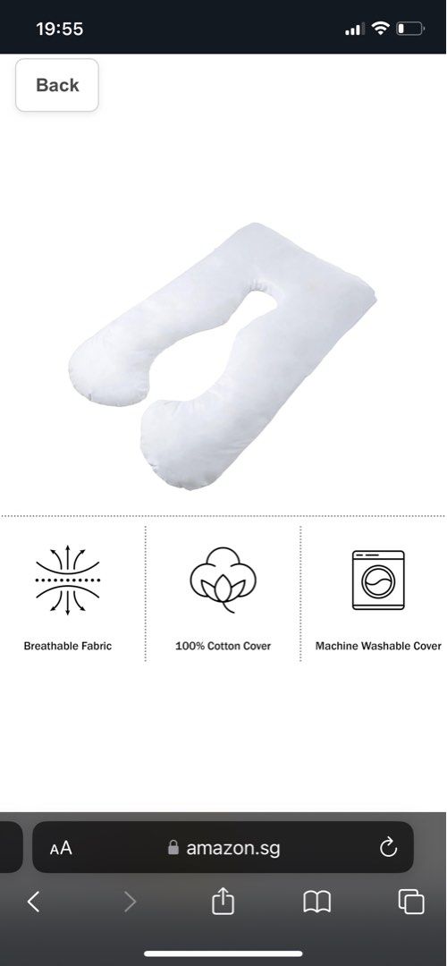 Bluestone full body contour pillow online