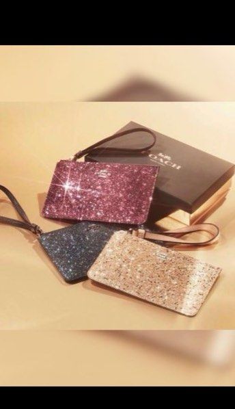 Coach star new arrivals glitter bag