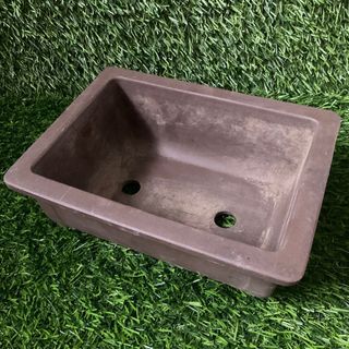 Bonsai Terracotta Pot Vase with Two Drainage Hole 8.75” x ” x 6.5” x 3.5” inches - P899.00