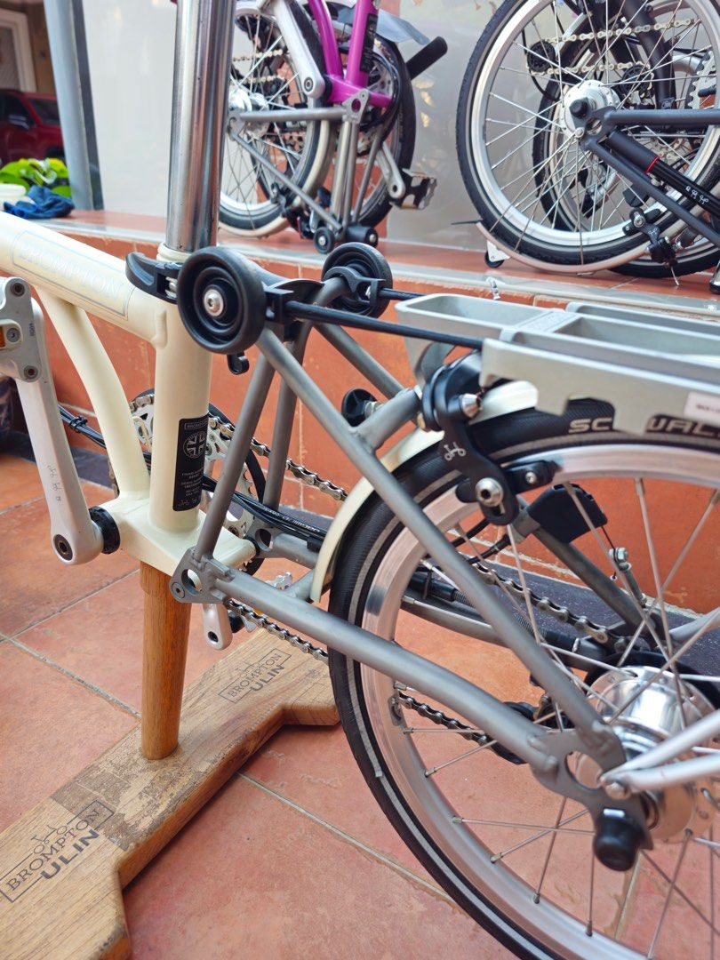Brompton titanium m6rx best sale