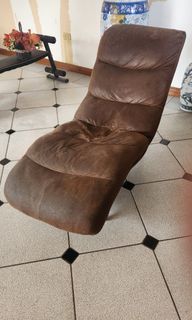 FOR SALE Brown lounge chair