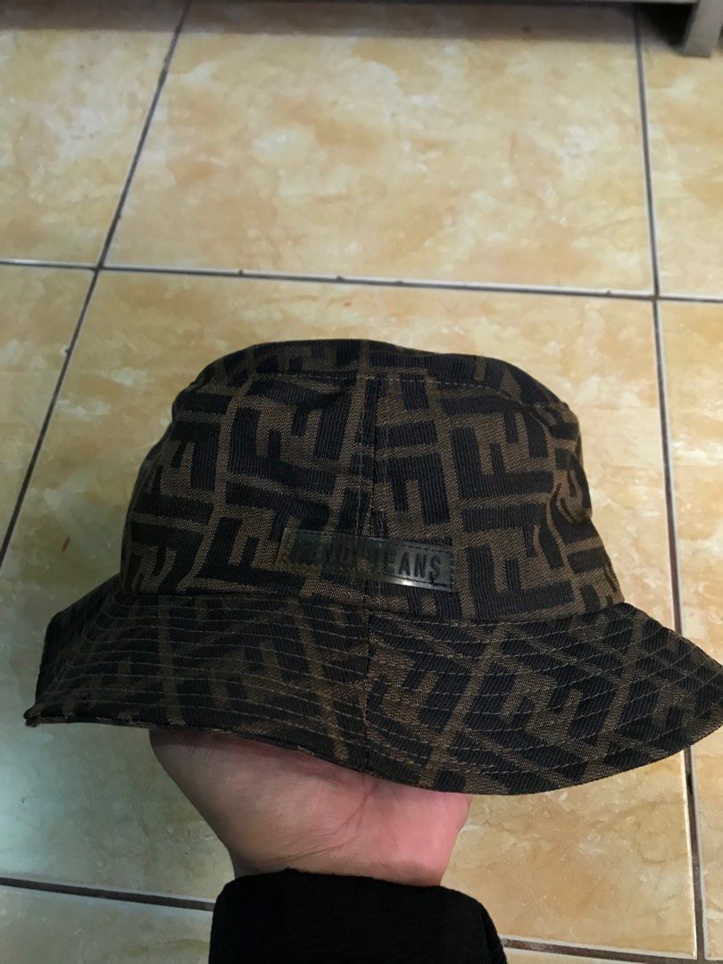 Fendi monogram bucket hat sales