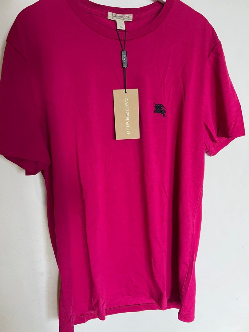 Burberry t shirt mens sale store