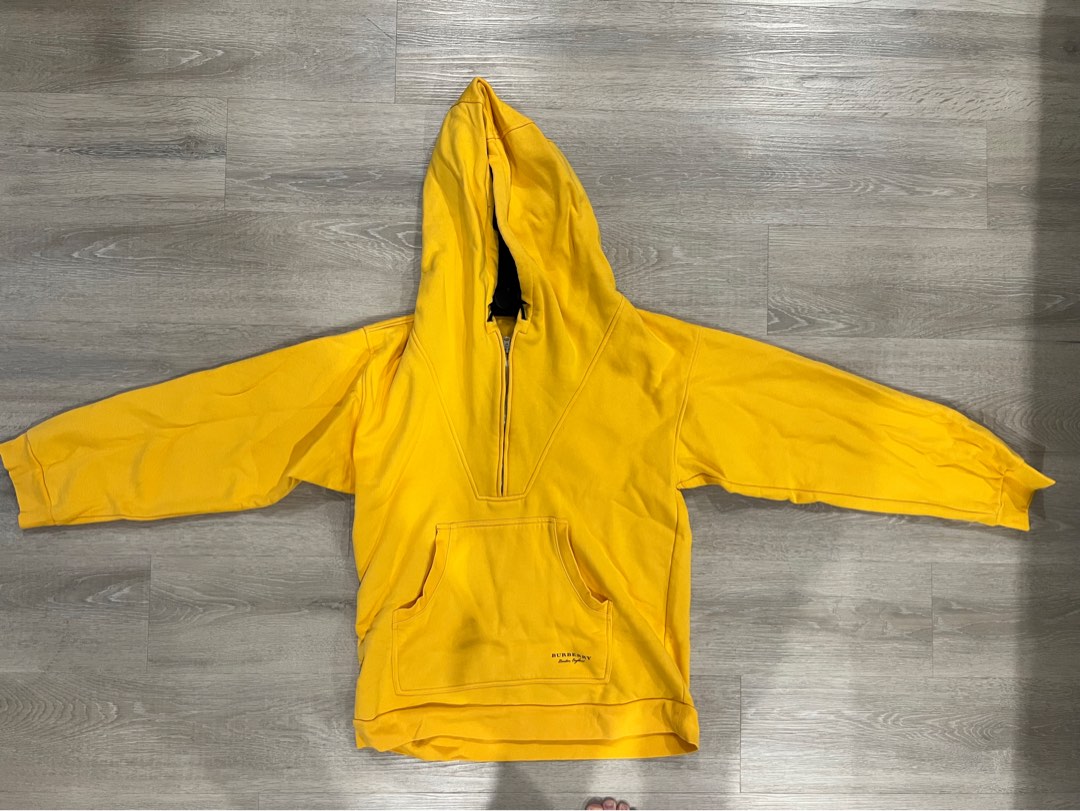 Burberry yellow hoodie online