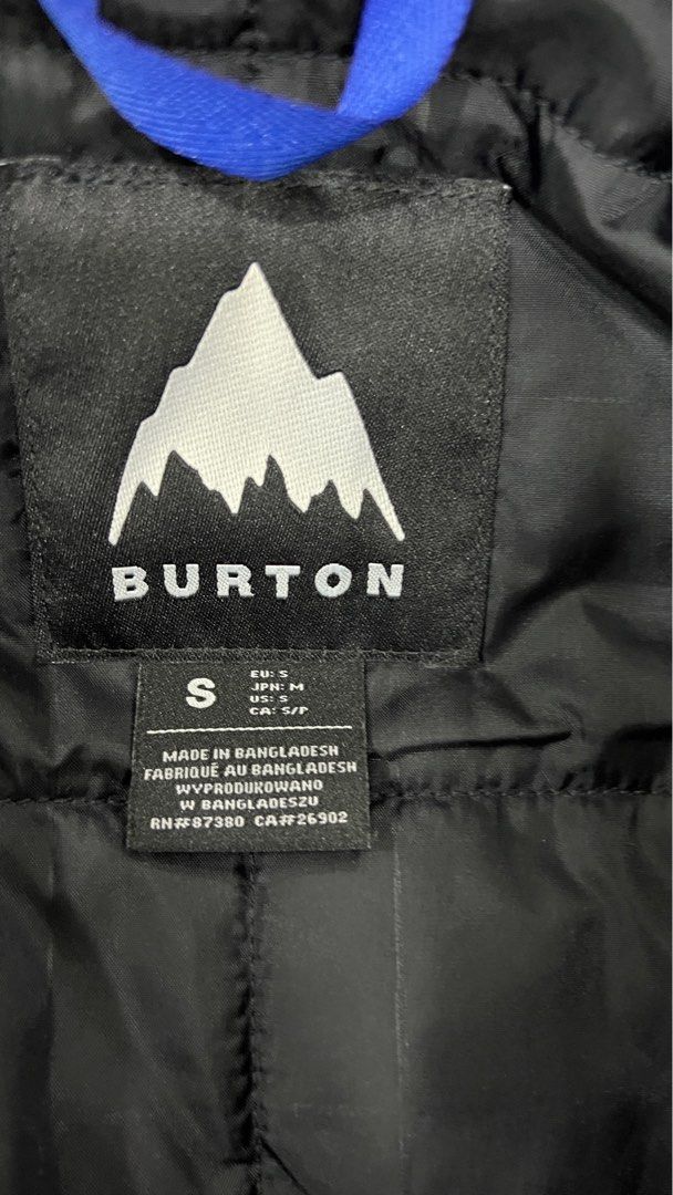 Burton Ski snowboarding jacket insulated Men s Fashion Coats